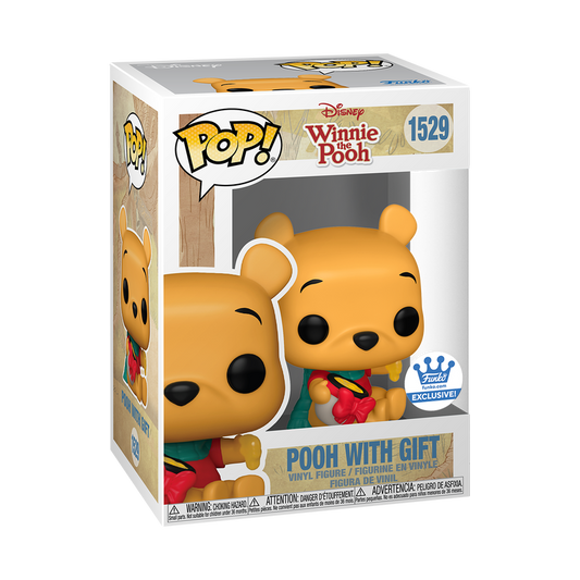 FUNKO POP! DISNEY: WINNIE THE POOH : Pooh with Gift #1529 Funko Store Exclusive