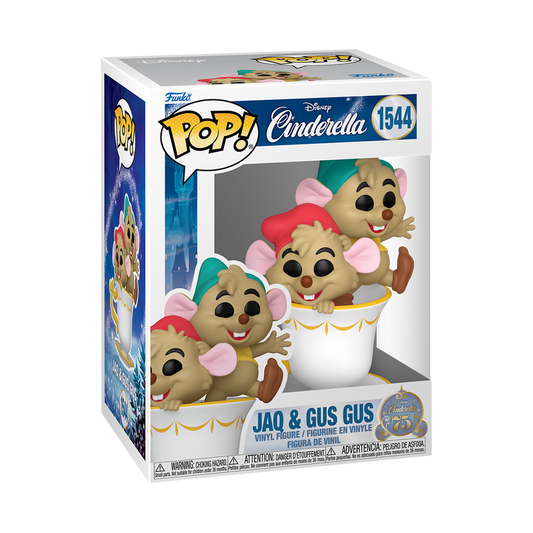Disney Funko Pop! Cinderella 75th Anniversary - Jaq & Gus Gus #1544
