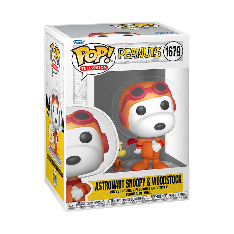Peanuts Funko Pop! Astronaut Snoopy & Woodstock #1679