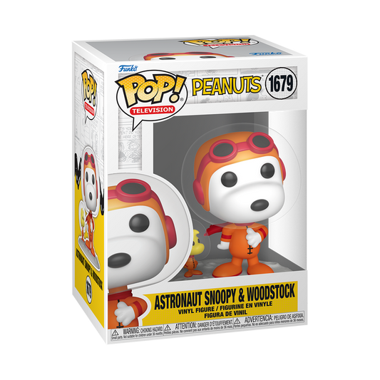 Peanuts Funko Pop! Astronaut Snoopy & Woodstock #1679