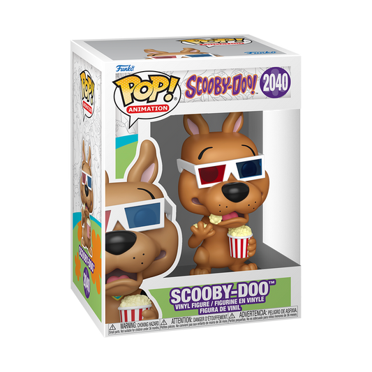 Scooby-Doo Pop! Scooby-Doo with 3D Glasses #2040