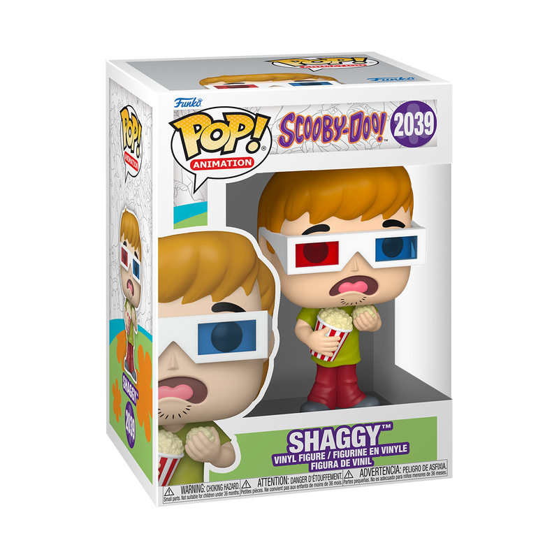 Scooby-Doo Pop! Shaggy with 3D Glasses #2039