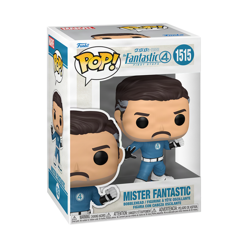 Funko Pop : Marvel : Fantastic Four First Steps : Mister Fantastic Reed Richards #1515 Pedro Pascal