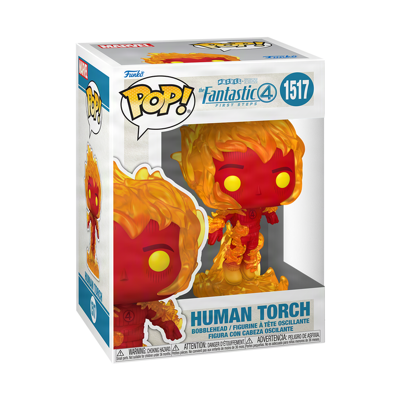 Funko Pop : Marvel : Fantastic Four First Steps : Human Torch #1517