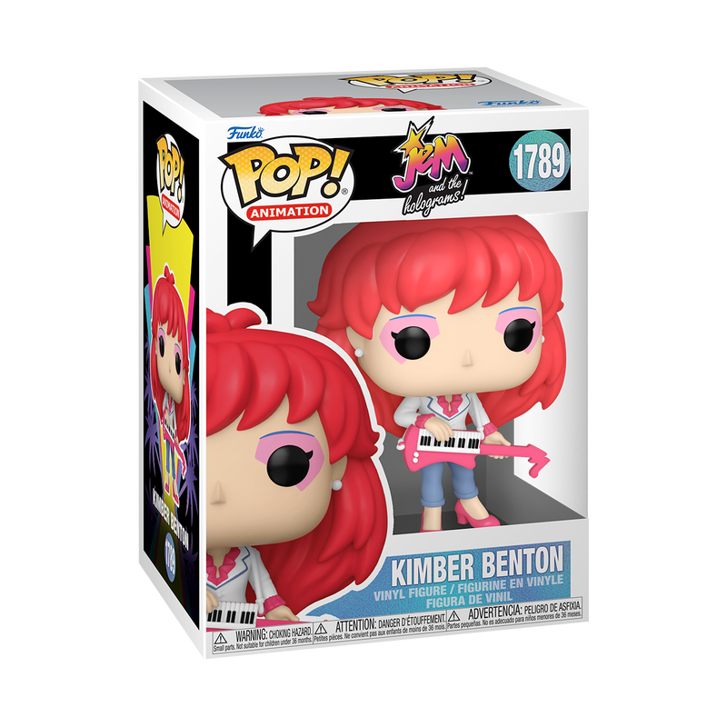 Funko Pop animation: Jem & the Holograms : Kimber Benton #1789