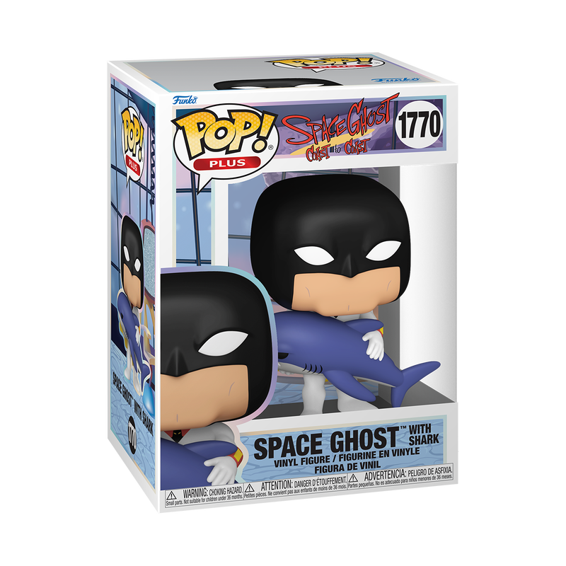 Space Ghost Pop! Plus Space Ghost with Shark #1770 Funko