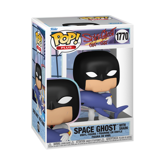 Space Ghost Pop! Plus Space Ghost with Shark #1770 Funko