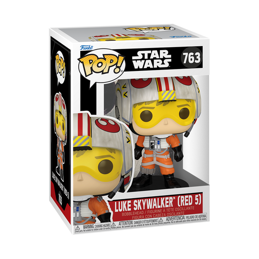 Funko Pop : Star wars : Luke Skywalker Red 5 #763