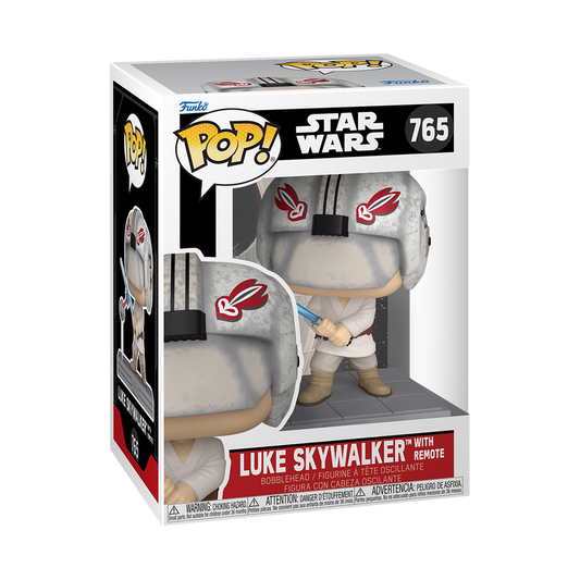 Funko Pop : Star wars : Luke Skywalker with remote #765