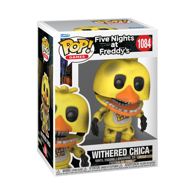 Video Games Funko Pop! Five Nights of Freddy : Withered Chica #1084