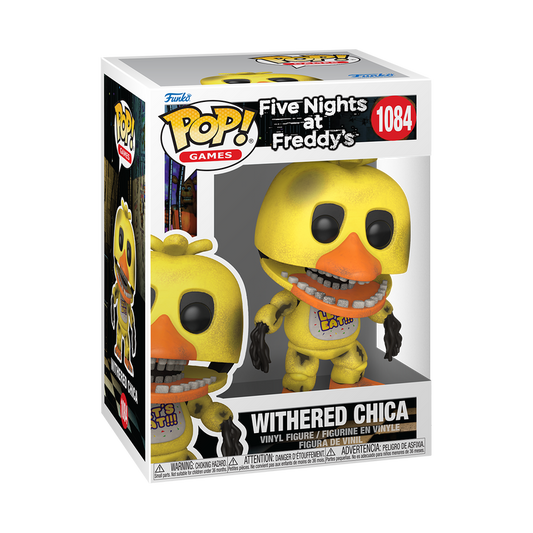 Video Games Funko Pop! Five Nights of Freddy : Withered Chica #1084