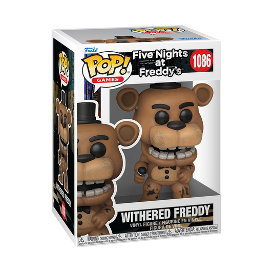 Video Games Funko Pop! Five Nights of Freddy : Withered Freddy #1086