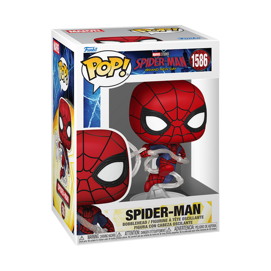 Funko Pop : Marvel : Spiderman Brand New Day : Spider-Man #1586