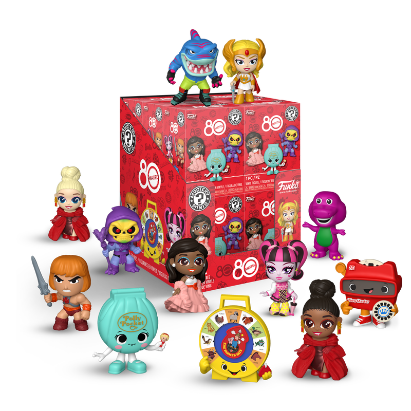 Funko pop : Mystery Minis : Retro Ad icons Mattel 80th Anniversary