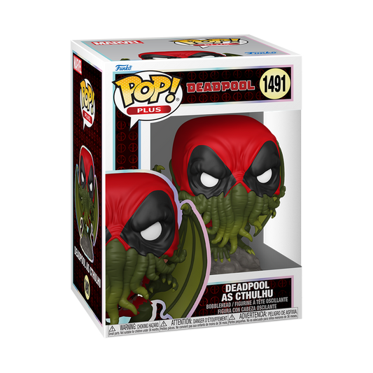 Funko  Pop!  Marvel : Plus Deadpool as Cthulhu #1491