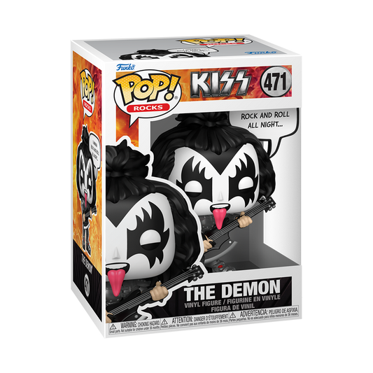 Music Funko Pop! Kiss - The Demon You Keep on Shoutin' #471