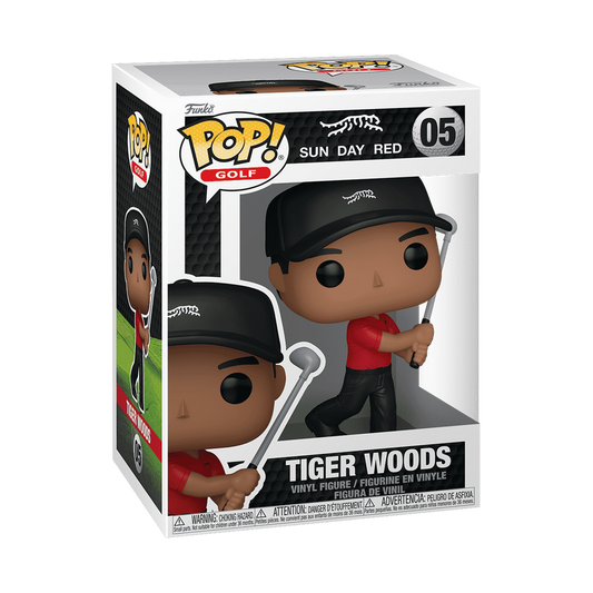 Golf Pop! Tiger Woods #05 Sun Day Red