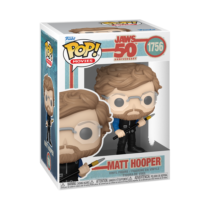 Funko Pop! Movie : Jaws 50 Anniversary : Matt Hooper #1756