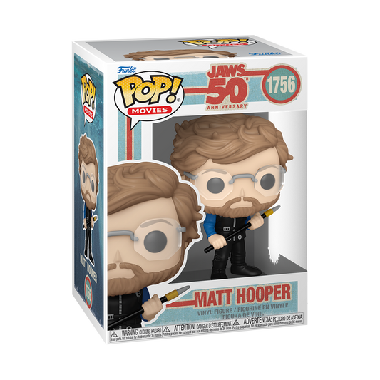 Funko Pop! Movie : Jaws 50 Anniversary : Matt Hooper #1756