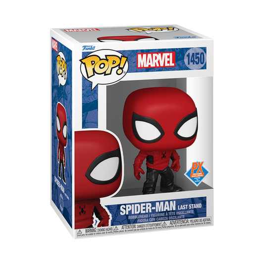 Marvel Pop! Spider-Man Last Stand #1450  Px Previews Exclusive ltd 25000