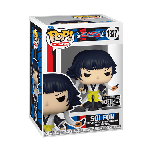 FUNKO POP! Bleach : Soi Fon #1827 Entertainment Earth Exclusive