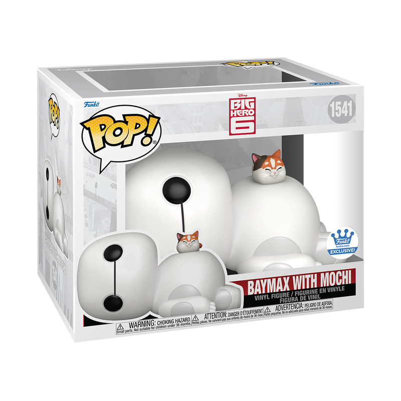 Funko Disney Pop! Super Baymax with Mochi #1541 Funko store Exclusive