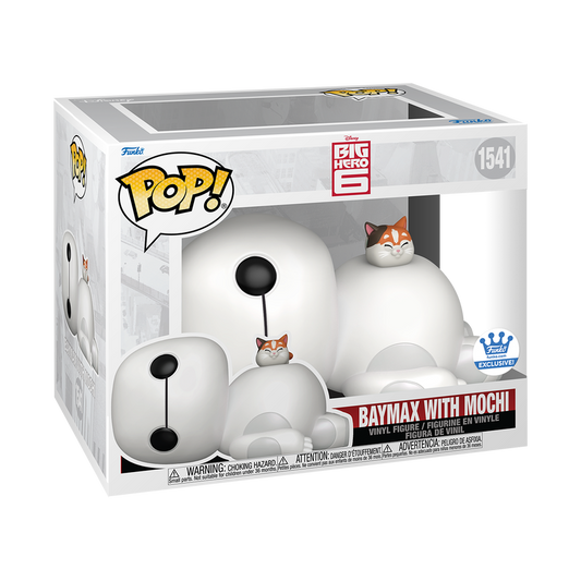 Funko Disney Pop! Super Baymax with Mochi #1541 Funko store Exclusive