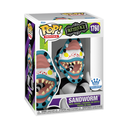 Beetlejuice Funko Pop! Sandworm #1760 Funko Store Exclusive