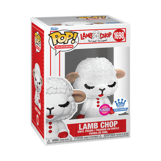 Lamb Chop Pop! Lamb Chop Flocked #1698 Funko Store Exclusive