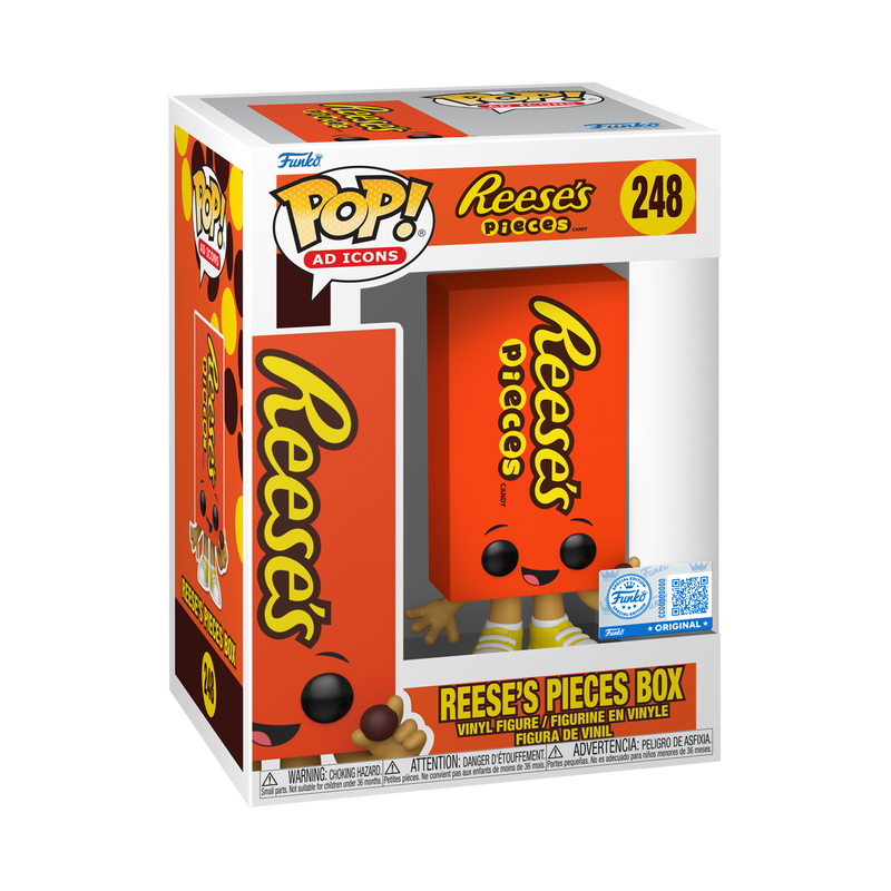 Ad Icons Funko Pop : Reese's Pieces Box #248 Exclusive
