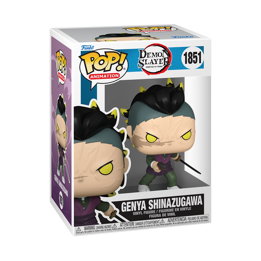 Funko Pop Anime : Demon slayer : Genya Shinazugawa #1851 Demon Form