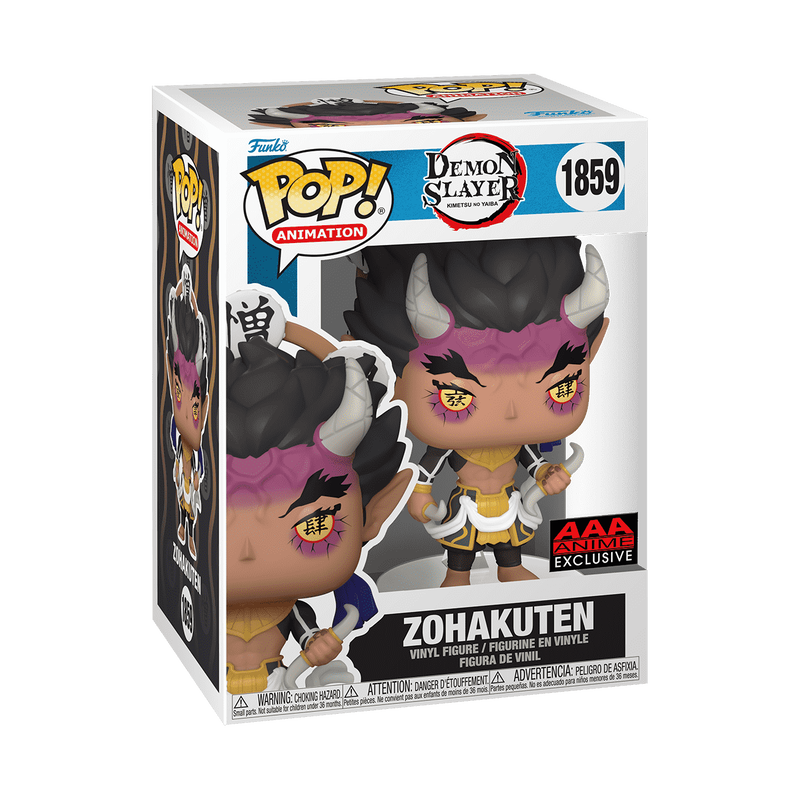 Funko Pop! Anime: Demon Slayer -  Zohakuten #1859 AAA Exclusive