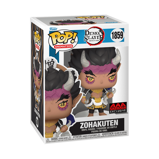 Funko Pop! Anime: Demon Slayer -  Zohakuten #1859 AAA Exclusive