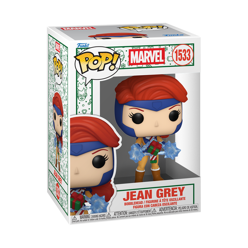 Funko Pop! Marvel X-Men Xmen:  Pop Holiday: Jean Grey with present  #1533