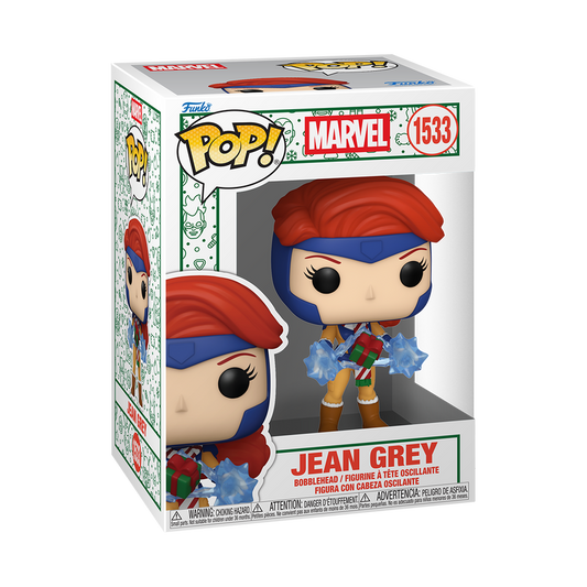 Funko Pop! Marvel X-Men Xmen:  Pop Holiday: Jean Grey with present  #1533