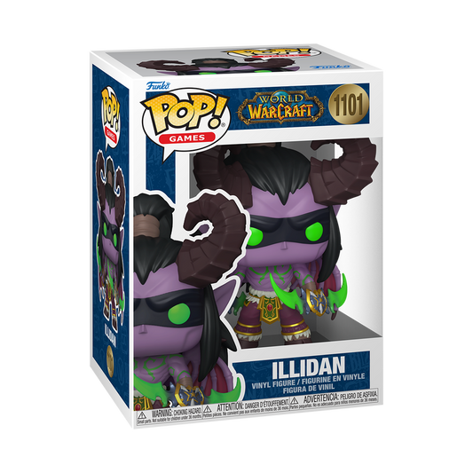 Funko Pop : Video Games : World of Warcraft Pop! Illidan #1101