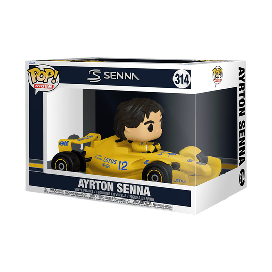 F1 Racing Funko  Pop rides : Senna Super Deluxe Ayrton Senna #314