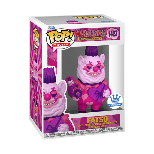 Killer Klowns from Outer Space Pop! Fatso with Heart Box Valentine Funko Exclusive #1423