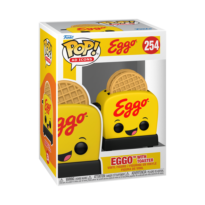 Ad Icons Funko Pop : Eggo with Toaster #254