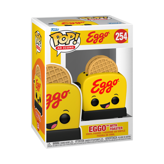Ad Icons Funko Pop : Eggo with Toaster #254