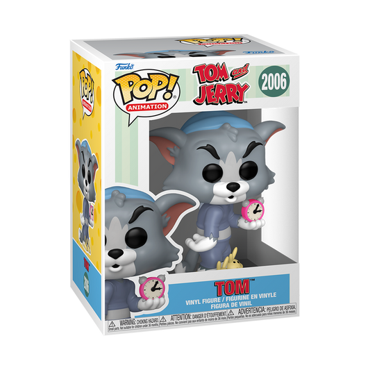 Funko Pop!  Tom & Jerry :  Tom with Clock #2006