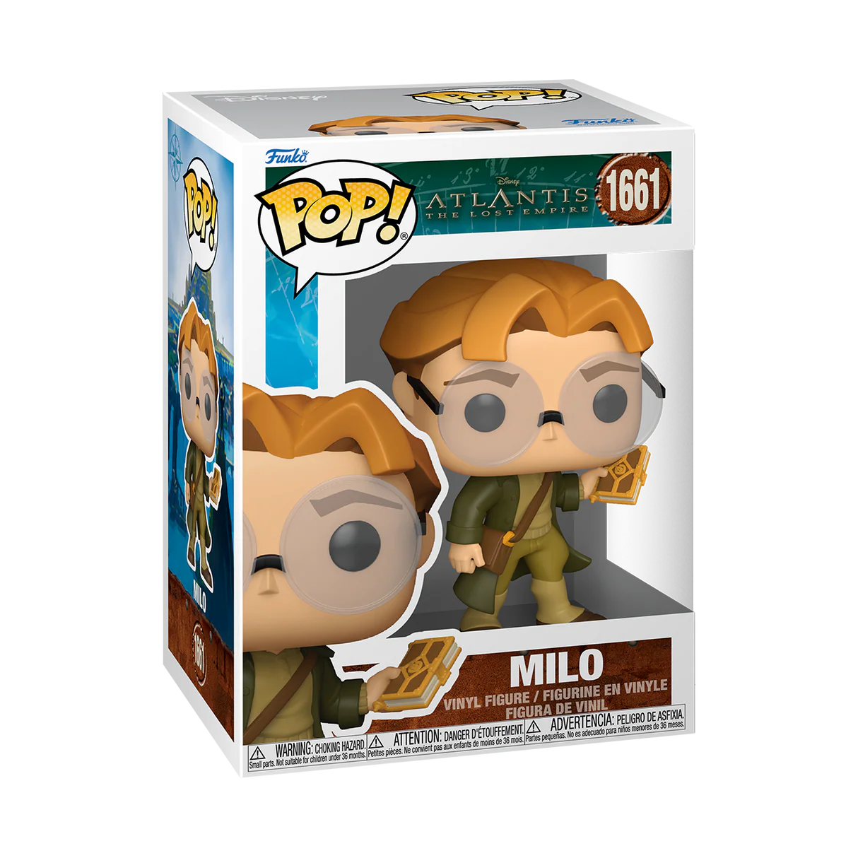 Funko Pop! Disney: Atlantis The Lost Empire: Milo #1661