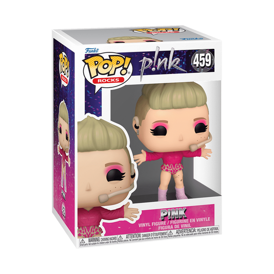 Mucis FUNKO POP!  Pink #459 trustfall Tour