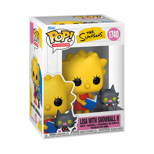 Funko Pop! The Simpsons & Buddy Lisa with Snowball II #1740