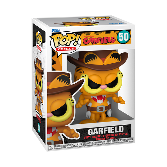 Funko Pop!  Nickelodeon Pop! Garfield (Cowboy) #50