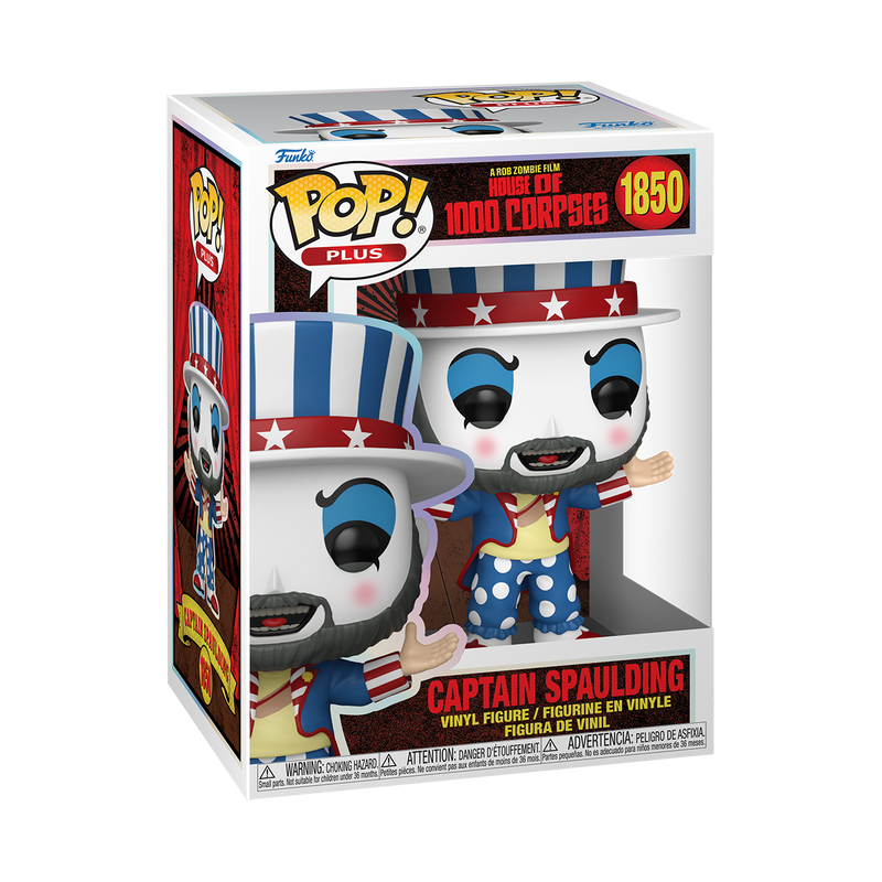 Funko Horror Pop!  -  House of 1000 Corpses Pop! Plus Captain Spaulding #1850