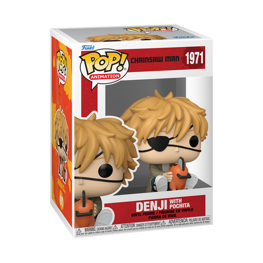 Anime Funko :Chainsaw Man Pop! Denji with Pochita  #1971