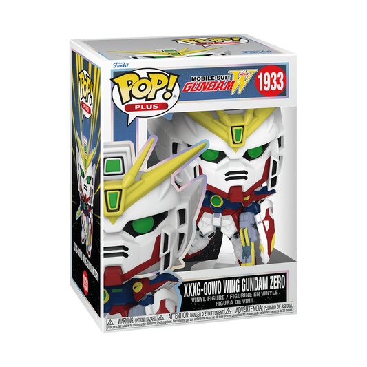 Funko Pop Plus  : Animation : Mobile Suit Gundam Wing : XXXG-00W0 #1933 Wing Gundam Zero