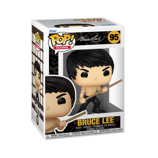 Bruce Lee Funko  Pop! Bruce Lee with Bo Staff #95