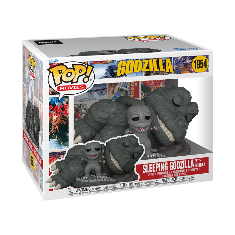 Funko Pop! Movies : Godzilla Pop! Super Sleeping Godzilla with Minilla #1954
